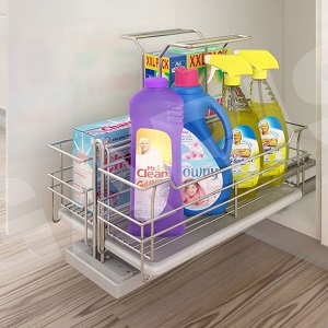Giá để chai lọ, tẩy rửa Inox 304 GARIS MUE235